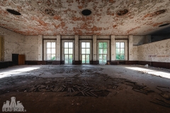 red ballroom, abandoned ballroom, germany, opuszczona sala balowa, urbex, abandoned (2 of 3)